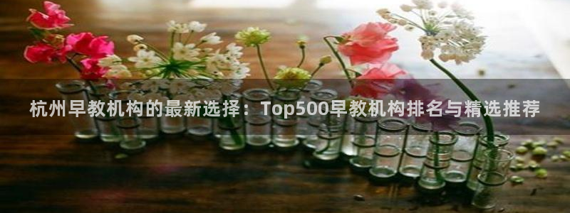 天狮娱乐主：杭州早教机构的最新选择：Top500早教机构排名与精选推荐