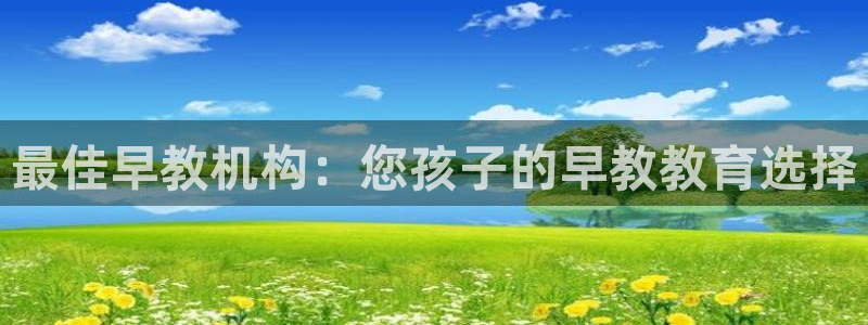 天狮娱乐57661 老x板：最佳早教机构：您孩子的早教教育选择