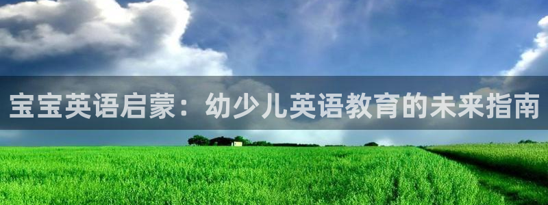 天狮娱乐无法登录怎么办：宝宝英语启蒙：幼少儿英语教育的未来指南